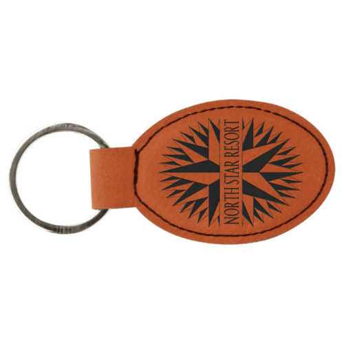 Personalized Oval Keychain - 15 Colors 3