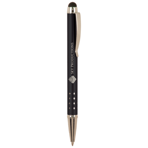 Gloss Ballpoint Pen with Stylus - 5 Colors 1